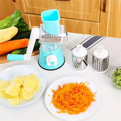 3 in 1 Rotary Grater Slicer